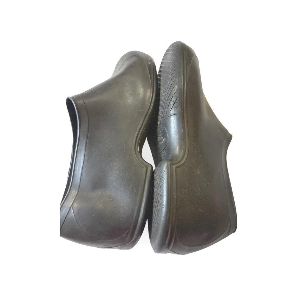 Tingley Medium‎ Black Rubber Slip On Work Shoes Overshoes Men Women USA